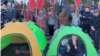 Membrii și simpatizații Partidului Șor au început protestele pe 18 septembrie. Ulterior ei au anunțat că vor manifesta nos-stop și au instalat corturi în fața parlamentului și președinției.