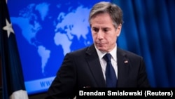 Sekretari amerikan i Shtetit, Antony Blinken. 