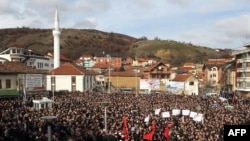 Pamje nga protestat e mëparshme të shqiptarëve në Preshevë