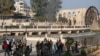 Сирија - Сириски антивладини борци во градот Хама, 6 декември 2024 година.