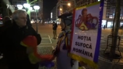 Diaspora solidară cu protestatarii anti-guvernamentali din România: Frankfurt pe Main