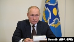 претседателот на Русија Владимир Путин