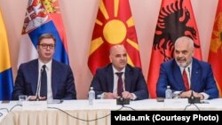Лидерите на Отворен Балкан.