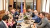 Мишел во Собранието се сретна со Џафери и координаторите на партиите 