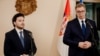 Dritan Abazović i Aleksandar Vučić, Beograd, 29. jun 2022.