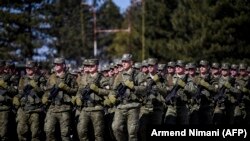Pjesëtarë të Forcës së Sigurisë së Kosovës