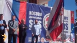 Protesta e liderëve serbë në Mitrovicë