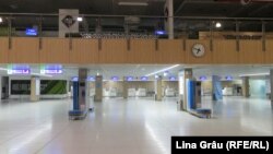 Aeroportul internațional Chișinău, închis din cauza epidemiei de coronavirus, 17 martie 2020