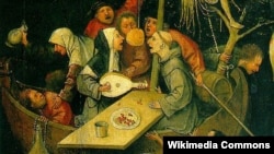 Hieronimus Bosch, Corabia nebunilor (1490-1500)