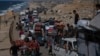 Palestinezët duke u larguar për në jug të Gazës. 9 shtator 2025. 