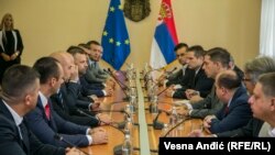Predstavnici Srpske liste na sastanku sa predstavnicima Vlade Srbije u Beogradu, ilustrativna fotografija