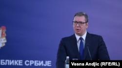 Presidenti i Serbisë, Aleksandar Vuçiq. 