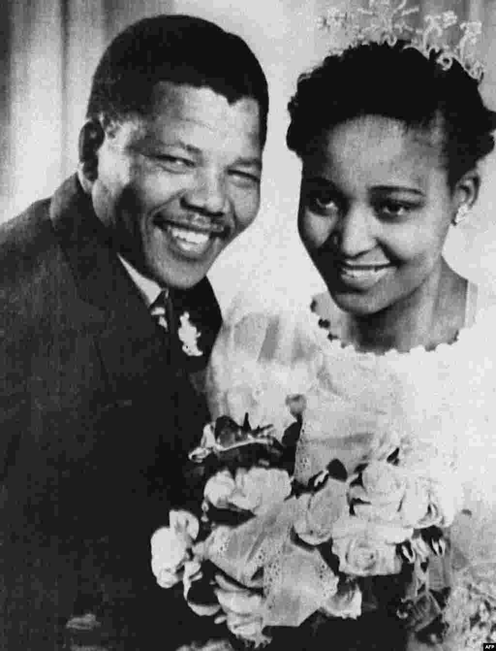 Sa suprugom Winnie, 1957.