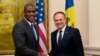 Ambasadorul Statelor Unite Dereck J. Hogan împreună cu preşedintele legislativului Andrian Candu. 7 noiembrie 2018