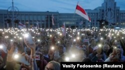 Антивладини демонстрации во Минск, 26.08.2020.