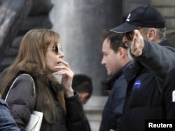 Angelina Jolie na snimanju filma, oktobar 2010.