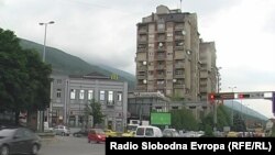 Центарот на Тетово.