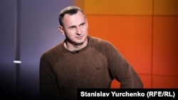 Олег Сенцов в студии радио Крым.Реалии