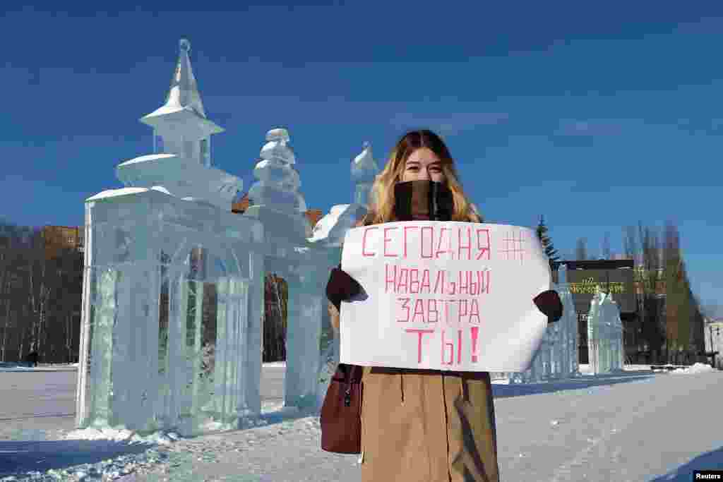 Izhevsk: &quot;Danas Navaljni, sutra ti&quot;