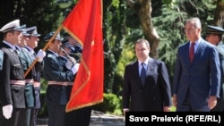 Ivica Dačić i Milo Đukanović, Podgorica, 20.9.2013.