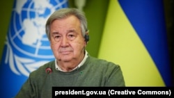 шефот на ОН Антонио Гутереш 