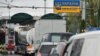 Автомобільна черга на українсько-польському кордоні. Квітень 2017 року