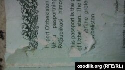 В Узбекистане лица, намеренно испортившие или повредившие паспорт, должны быть привлечены к уголовной ответственности.