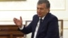 Кандидат в президенты и врио президента Узбекистана Шавкат Мирзияев. 