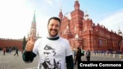 Снимка от 2014 г. на Матео Салвини