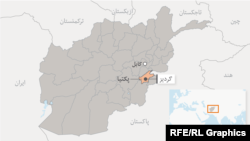 موقعیت ولایت پکتیا در نقشه افغانستان