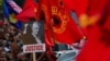 Protest koji su organizovali ratni veterani OVK u Prištini 7. avgusta 2025. godine, zahtevajući pravdu za bivše vođe OVK.