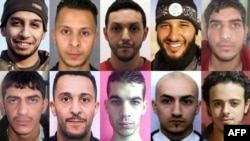 Участники нападений в Париже в ноябре 2015 года