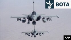 Dy aeroplanë luftarakë francezë Rafale. Fotografi ilustruese nga arkivi.
