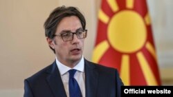 Претседателот на Северна Македонија Стево Пендаровски.