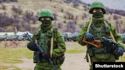President Vladimir Putin eventually admitted that the 'little green men' who appeared during the seizure of Crimea were indeed Russian troops. 