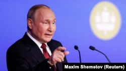 Preşedintele rus Vladimir Putin