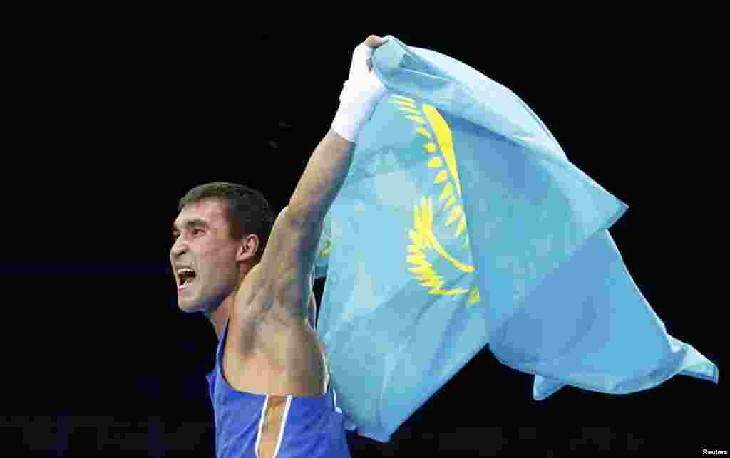 Боксер Серик Сапиев стал чемпионом лондонской Олимпиады в 2012 году. Он выступал в категории 69 килограммов&nbsp;