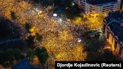 Protest u Novom Sadu, na poziv studenata u blokadi, 5. septembar 2025.