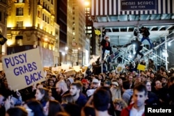 Protest la New York