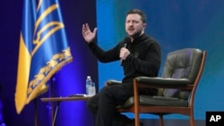 Presidenti ukrainas, Volodymyr Zelensky.