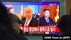 Donald Trump i Kim Džong-un