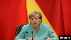 Kancelarja gjermane, Angela Merkel.