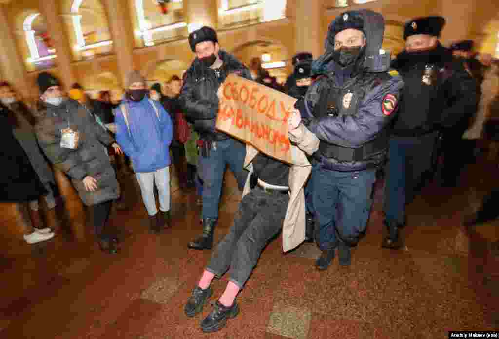Sankt Petersburg: &quot;Sloboda za Navaljnog&quot;