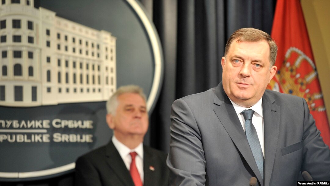 Milorad Dodik tokom jedne od poseta Beogradu