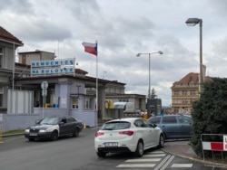 Одна из больниц в Праге, где лечат заболевших COVID-19