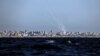 Raketat e shkrepura nga Gaza drejt Izraelit më 19 maj 2021.