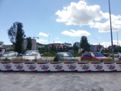 Pano zgjedhore të vendosura në Mitrovicë të Veriut.