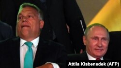 Виктор Орбан и Владимир Путин