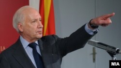 Архивска фотографија: Метју Нимиц во Скопје на 24 февруари 2010 година.