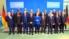 Fotografia șefilor de stat la începutul summitului despre conflictul libian, 19 ianuarie 2020